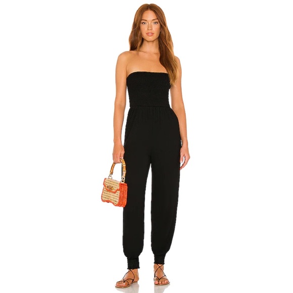MONICA JUMPSUIT IN BLACK - LOVERS AND FRIENDS - REVOLVE - Picture 1 of 1